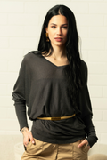 BRIDGETTE CASHMERE & WOOL V-NECK KNIT
