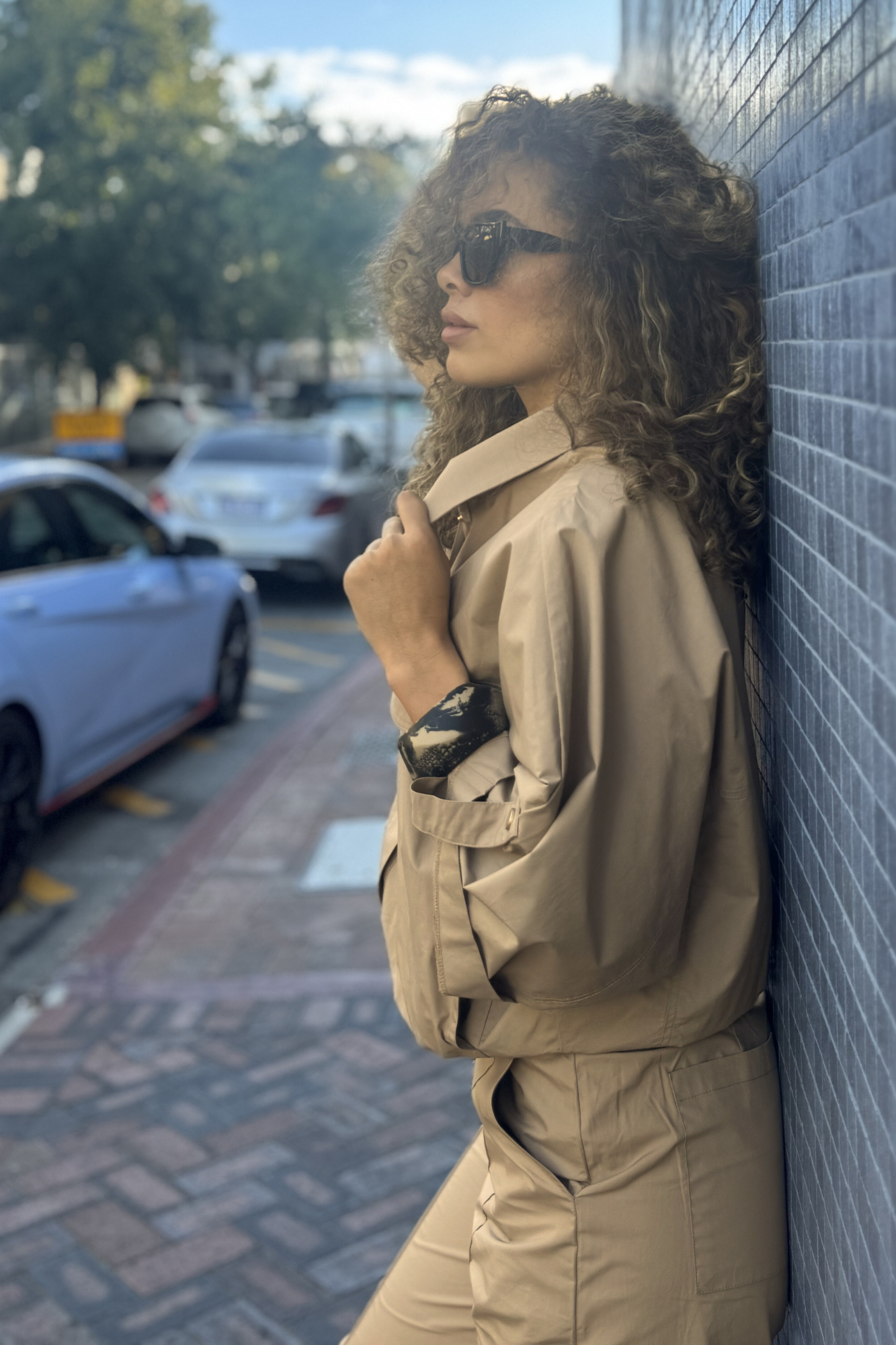 Jerimia Cotton Bomber Jacket