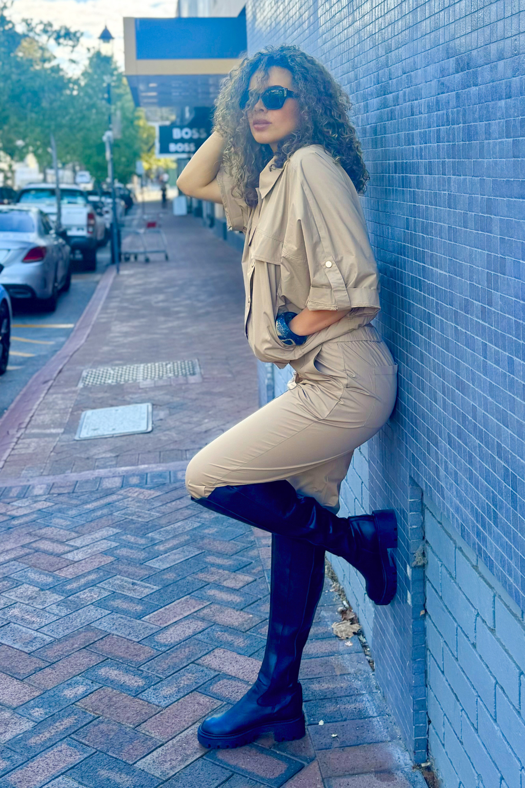 Jerimia Cotton Bomber Jacket