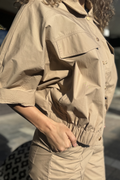 Jerimia Cotton Bomber Jacket