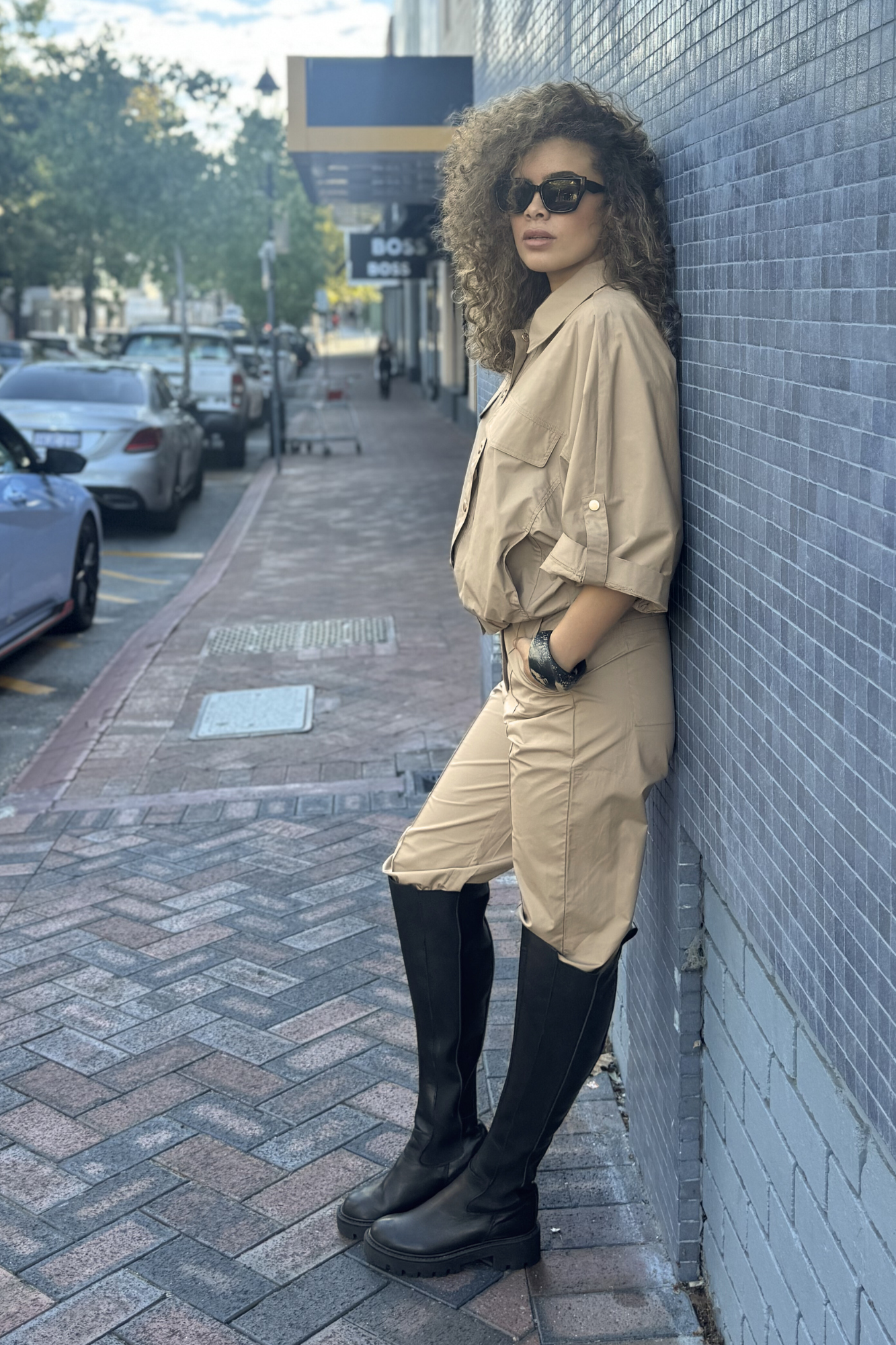 Jerimia Cotton Bomber Jacket