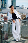 Escapade Cotton Tracksuit - White