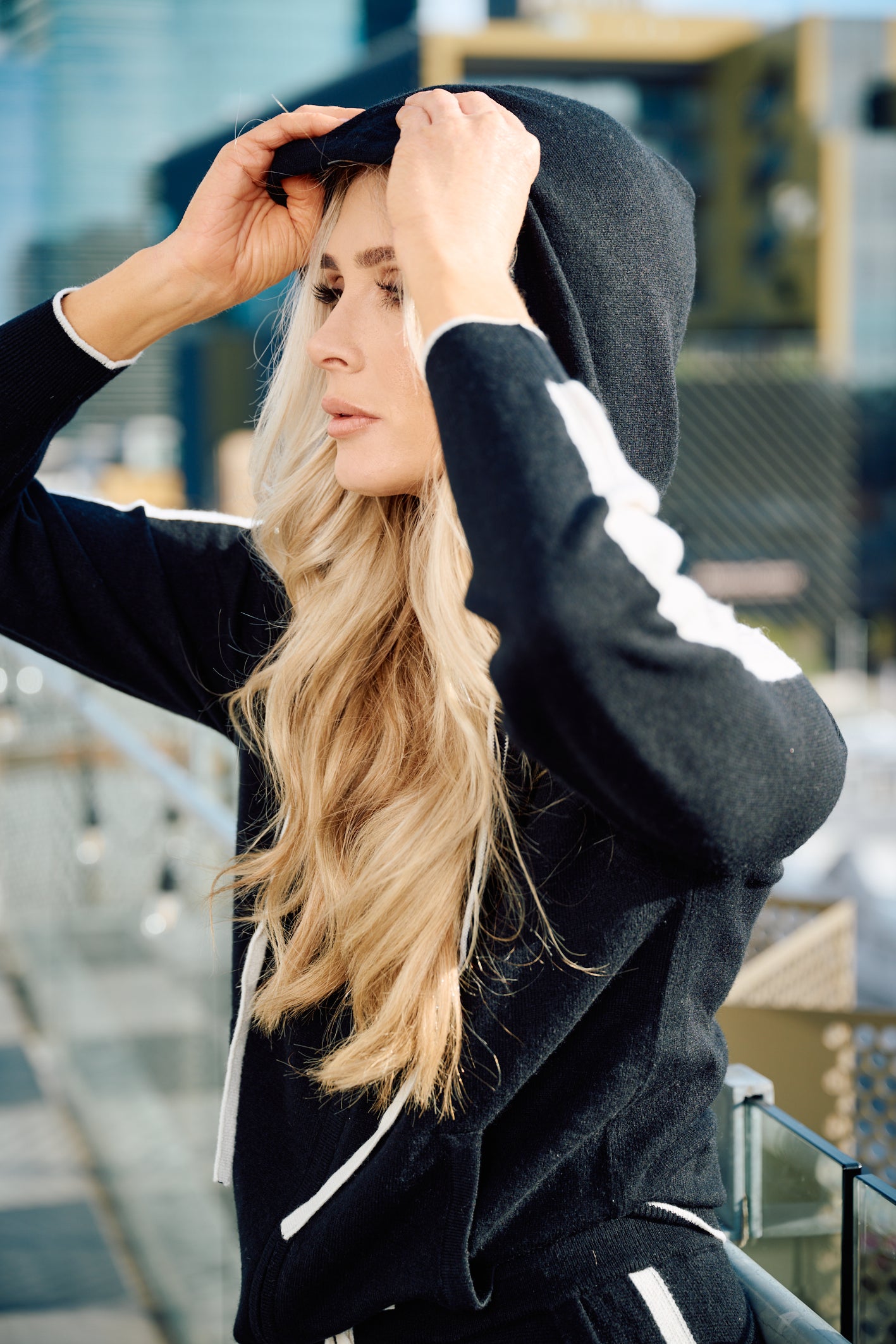 CLUB LOUNGE -  Cashmere and Wool Tracksuit