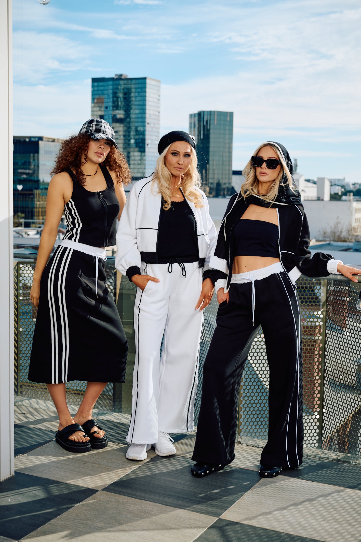 Escapade Cotton Tracksuit - White
