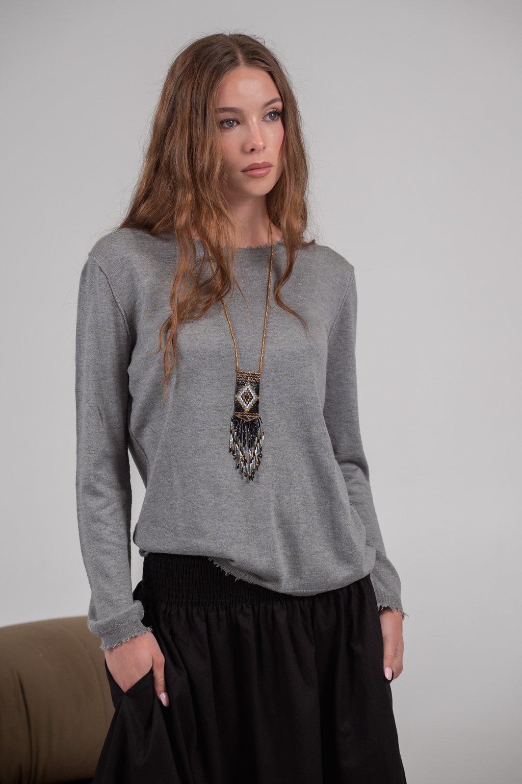 Bridgette Cashmere & Silk Knit