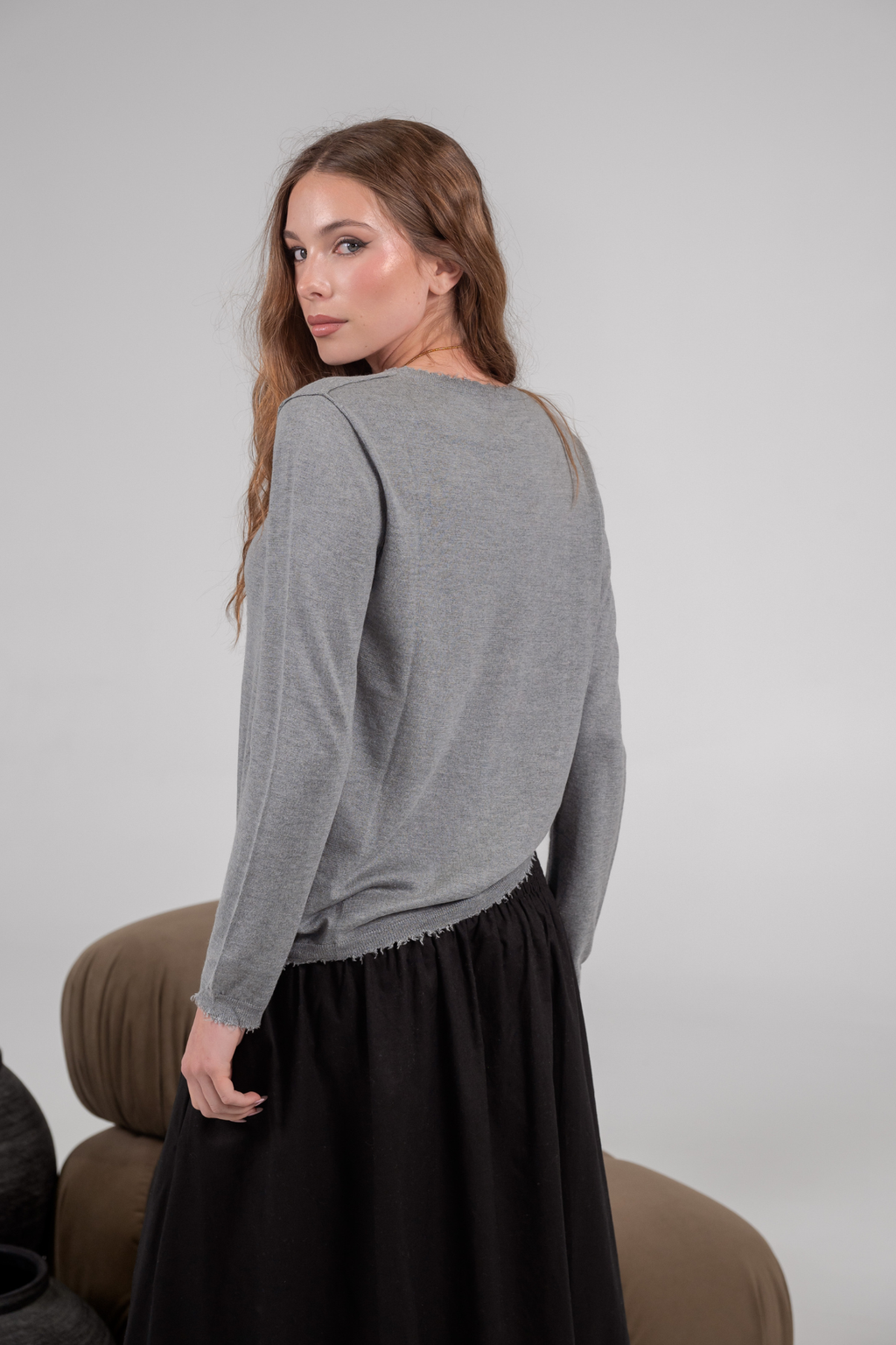 Bridgette Cashmere & Silk Knit
