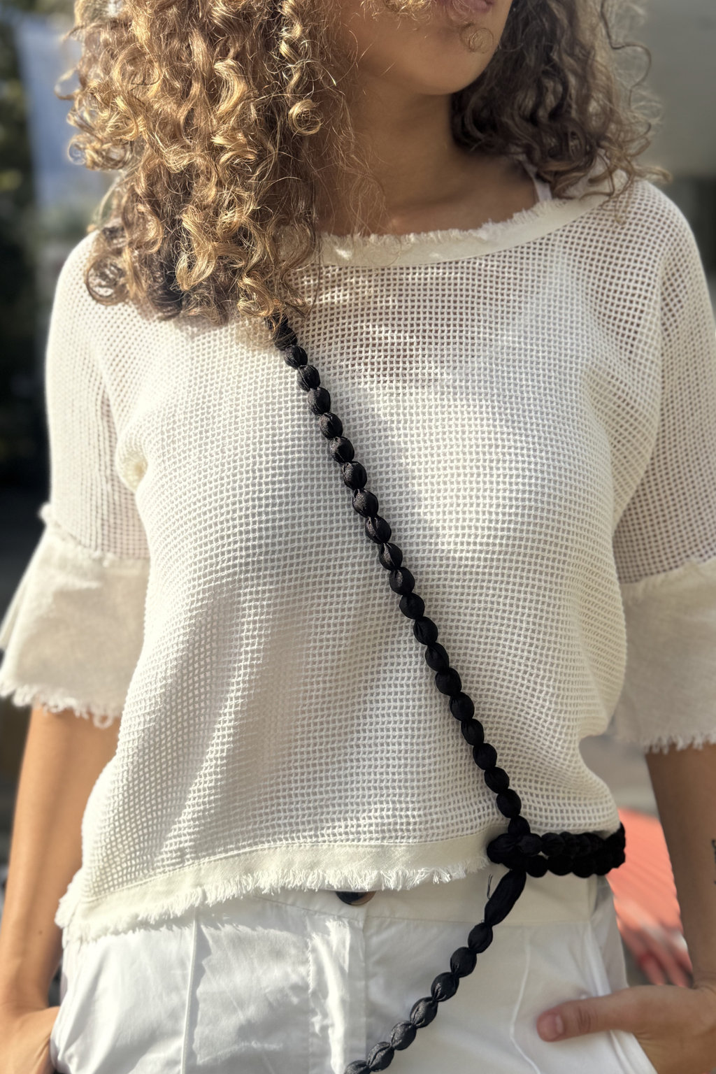 Isla Zip Mesh Top